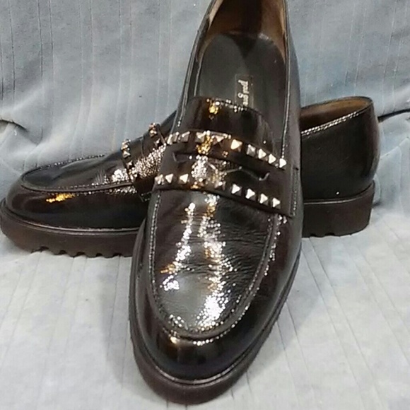 paul green studded loafers